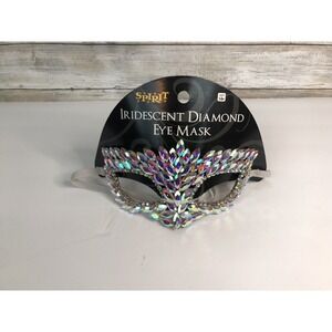 Iridescent Diamond Eye Mask Ages 14-Adult Halloween Party Mask